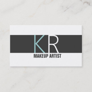 Modern makeup Artist Cosmetology Salon Visitkort
