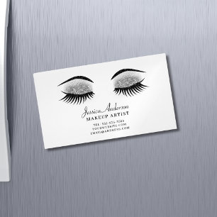 Modern makeup Artist Magnetiska Visitkort