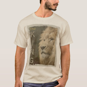 Modern mall för Lejon Elegant för Anpassningsbar S T Shirt