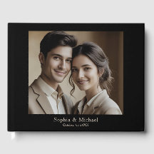 Modern Mall för minimal fotoutgång Bröllop Guest B