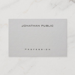 Modern mall för minimalistisk Elegant Professione Visitkort