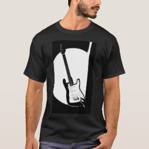 Modern mall för Trendig av elektrisk gitarr T Shirt