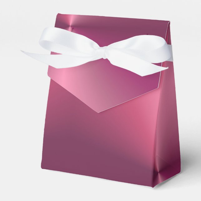 Modern mall för trendig Elegant Rosa Lila Färg Presentaskar (Framsidan Sidan)