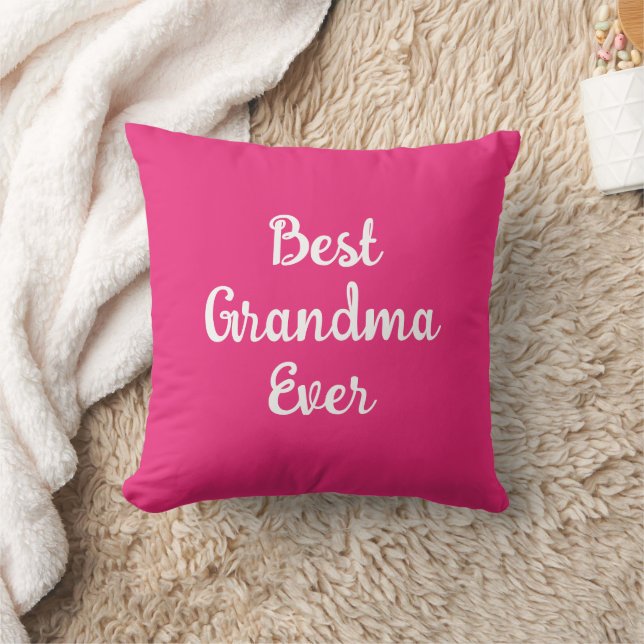Modern malltypografi best Grandma nånsin Kudde (Filt)