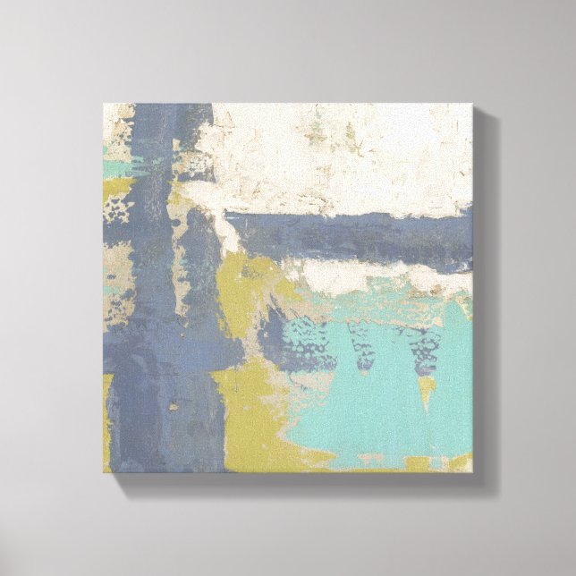 Modern målning för fritt uttryck canvastryck (Framsida)