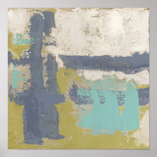 Modern målning för fritt uttryck poster (Framsidan)