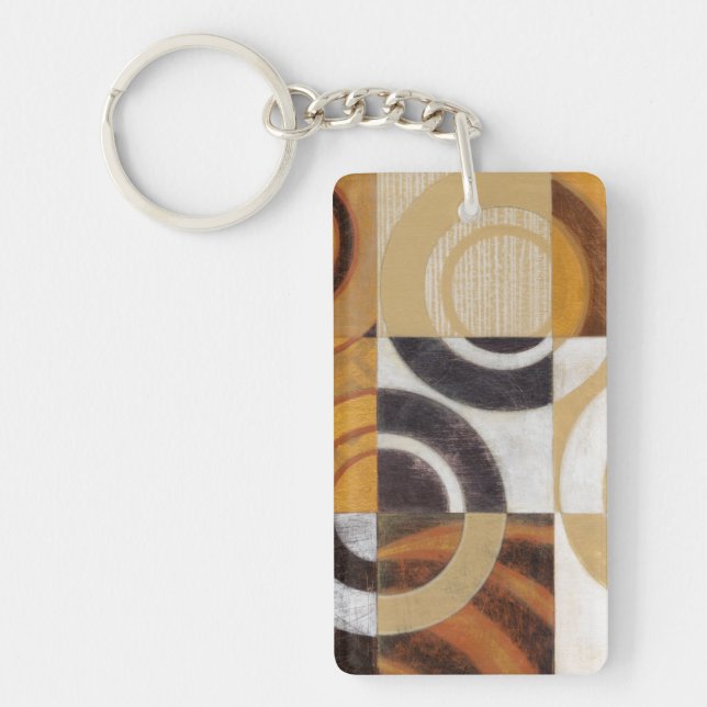 Modern målning med cirkulärt Mönster (Framsidan)