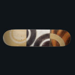Modern målning med cirkulärt Mönster Old School Skateboard Bräda 21,6 Cm<br><div class="desc">Norman Wyatt,  Jr. Den här moderna målningen har ett flerfärgat cirkulärt mönster på nio fyrkanter. Bra för en mur som behöver konst och någon som vill träna sin dart-kastare!</div>