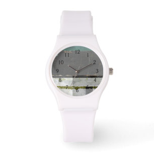Modern målning med tilldelade Brev Armbandsur