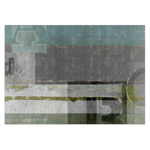 Modern målning med tilldelat Brev