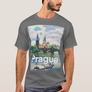 Modern målning t shirt