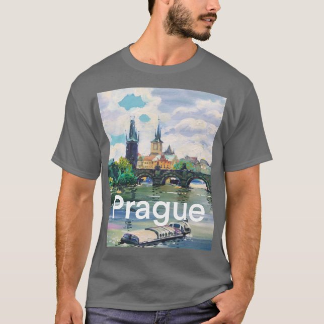 Modern målning t shirt (Framsida)