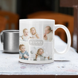 Modern Mamma 4 Foto Grå Kaffemugg