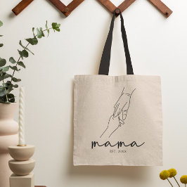 Modern Mamma-etablerad Mamma Tygkasse