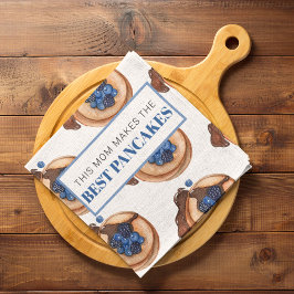 Modern Mamma gör Best Pancakes Gift Kökshandduk