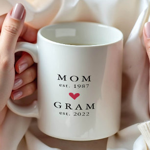Modern Mamma   Gram År Etab. Kaffe Mugg