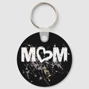 Modern Mamma, O Heart Design Nyckelring