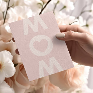 Modern MAMMA Rosa Heart Mors dag