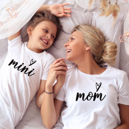 Modern Mamma-skript Mors dag T Shirt