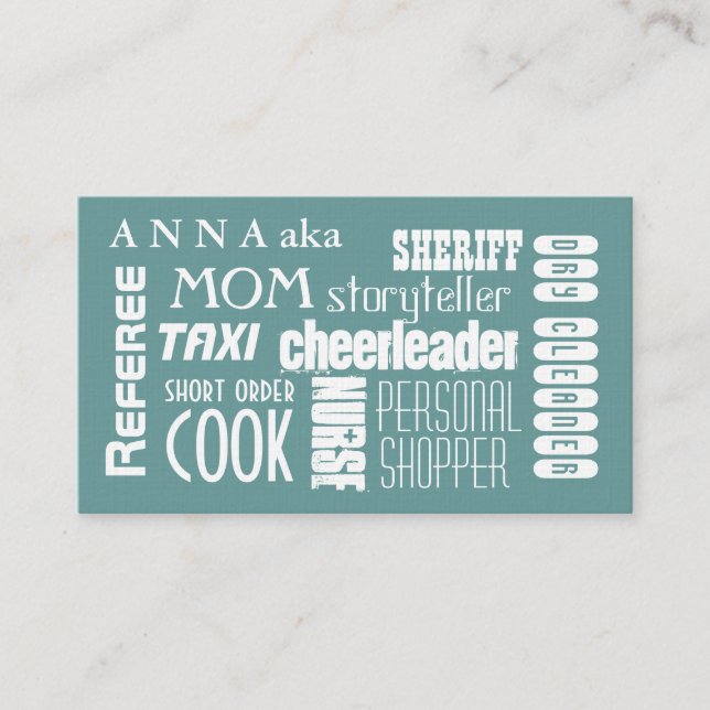 Modern mammatelefonkort (Framsida)