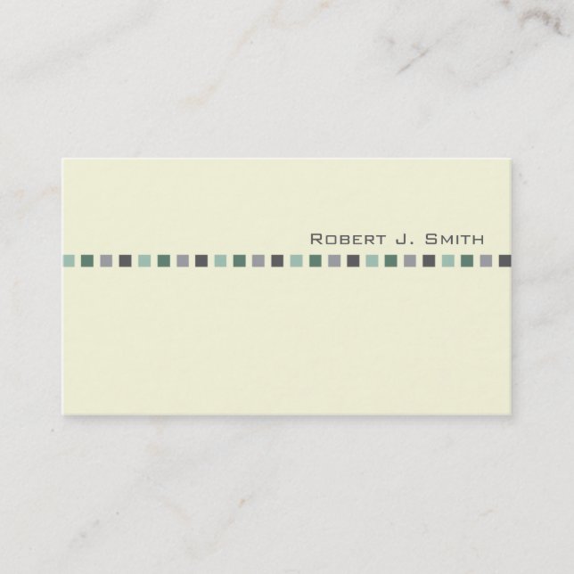 Modern manar visitkort (Framsida)