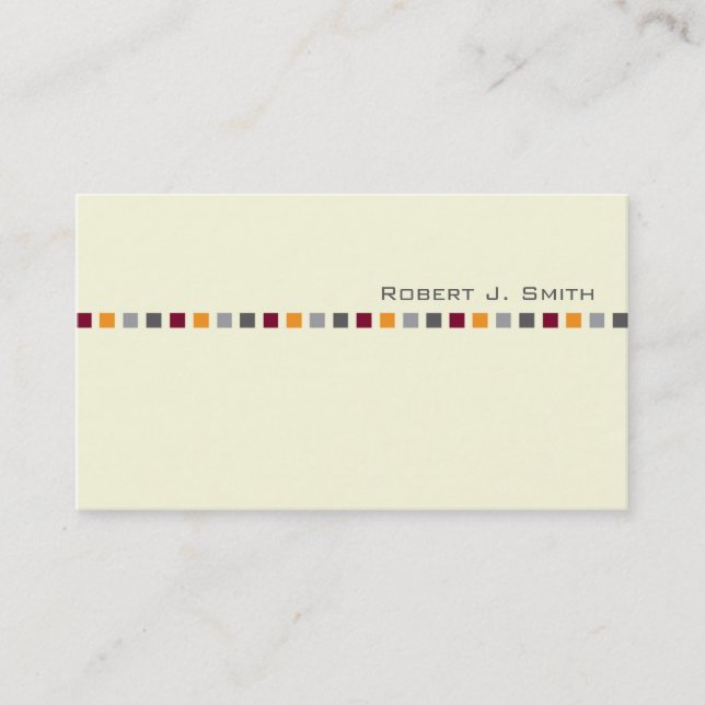 Modern manar visitkort (Framsida)