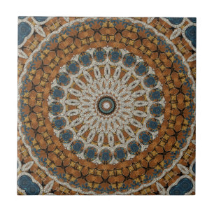 Modern Mandala Ceramic Tile Kakelplatta