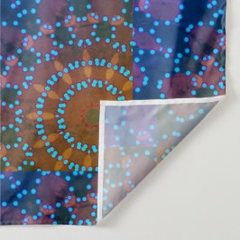 MODERN Mandala LINJER-BLUE-GRÖNT-RO-teaterbransche