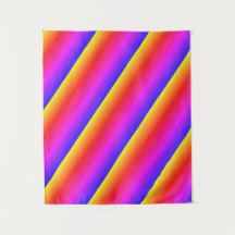 MODERN Mandala LINJER - ROSA LILA ORANGE RO