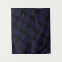 MODERN Mandala LINJER - ROSA PLUE RO Tapestry