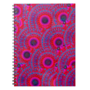 MODERN MANDALA RO FÄRG ROSA ANTECKNINGSBOK