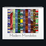 Modern Mandalas 12-månaderskalender Kalender<br><div class="desc">Den här kalendern har tolv olika mandatperioder för ge och ger dig lite elegans för varje månad på året. Mandalas är teman för inslag, helgdagar och säsong som varje månad ska matcha, från ett guld och ett blått nytt år för januari, till en grönt schamprock med keltiska Weave-detaljer som passar...</div>