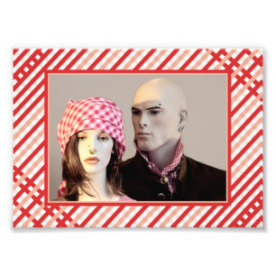 Modern Manikin Photo Print Fototryck