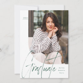 Modern manus student grönt två foto studenten meddelande