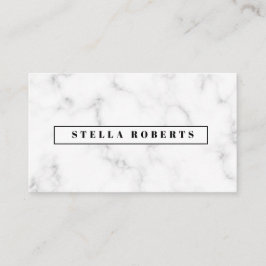 Modern marble Affärskort Visitkort