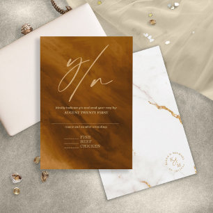 Modern Marble Glitter Bröllop Guld V2 ID816 OSA Kort