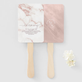 Modern Marble Glitter Bröllop Ro Guld ID816