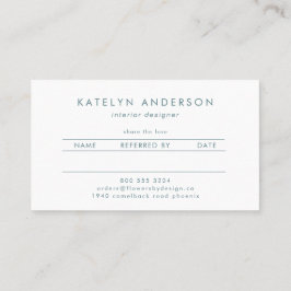 Modern Marble Guld Gemstone Teal Insida Designer Rabattkort