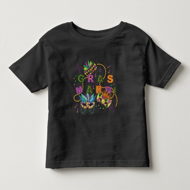 Modern Mardi Gras T Shirt (Framsida)