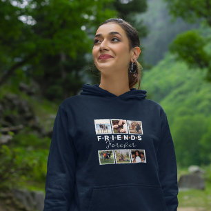 Modern marin blå vänner för fotomaket t shirt