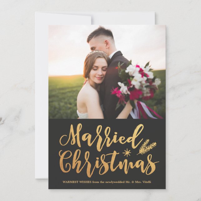 Modern marin jul | Foto från Gräs Guld Julkort (Framsida)