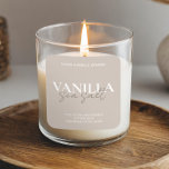 Modern märkning med minimalistiskt ljus för Elegan Fyrkantigt Klistermärke<br><div class="desc">Modern märkning med minimalistiskt ljus för Elegant. Anpassa all färg och all text för ett anpassningsbar-ljus-etikett för ditt småföretag.</div>