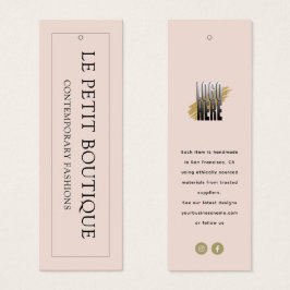 Modern Märkre för inkvartering Litet Visitkort