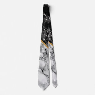 Modern marmor halsduk slips