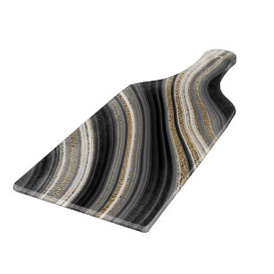 Modern marmor, svart vitt och guld, marmor
