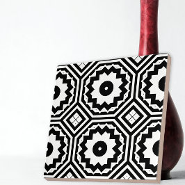 Modern marockansk film Geometric Mönster Kakelplatta