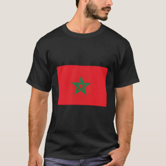 Modern marockansk Flagga T Shirt