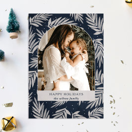 Modern marschfoto för marschfilm i Grenar Julkort