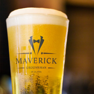 Modern Marskalkar Gift Classic Elegant bröllop Bee Glaskopp