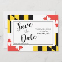 Modern Maryland Flagga